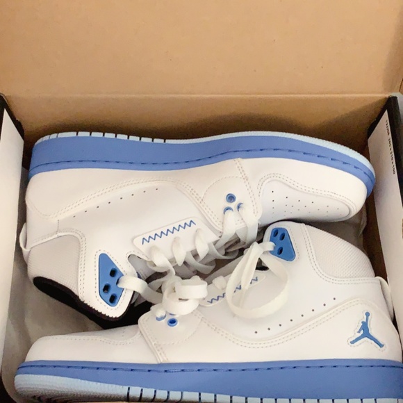 Original Nike Air Jordan 1 Flight 2 BG ( white-ice blue) - Picture 2 of 11